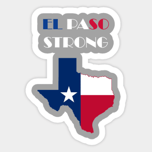 El Paso Strong Sticker